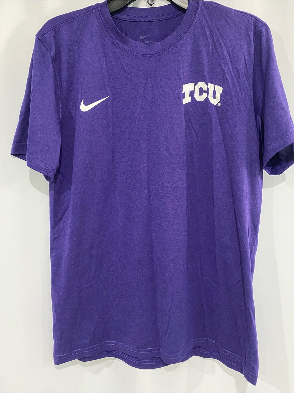 TCU Nike Dri-Fit men’s medium tee shirt sleeve t shirt
